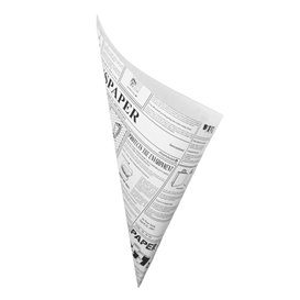 Rożek Papierowy Tłuszczoodporny "Times" 29,5cm 250g (100 Sztuk)