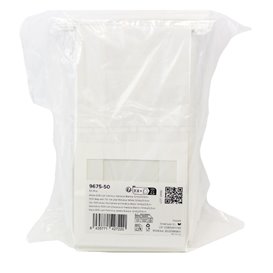 Papierowa Torba SOS z Zamkiem i Okienkiem 12+6x23,5cm (50 Uds)