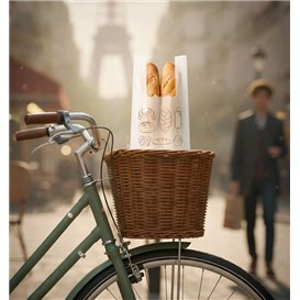 Torba na Chleb Koszulka Home Compost "Bakery" 30x60cm 14µm (100 Sztuk)