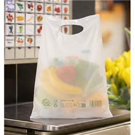 Torba z Wyciętym Uchwytem Home Compost “Classic” 20x33cm 17µm (3.000 Sztuk)