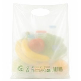 Torba z Wyciętym Uchwytem Home Compost “Classic” 20x33cm 17µm (3.000 Sztuk)