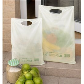 Torba z Wyciętym Uchwytem Home Compost “Classic” 20x33cm 17µm (3.000 Sztuk)