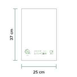 Reklamówka Foliowa w Rolce Home Compost “Classic” 25x37cm 12µm (3.000 Sztuk)