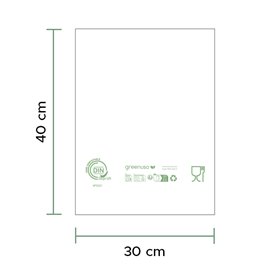 Reklamówka Foliowa w Rolce Home Compost “Classic” 30x40cm 12µm (500 Sztuk)
