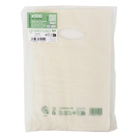 Torba z Wyciętym Uchwytem Home Compost “Classic” 20x33cm 17µm (100 Sztuk)