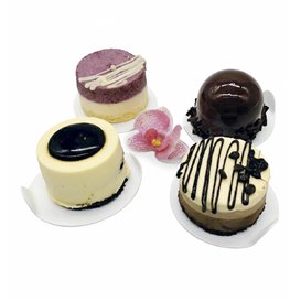 Mini Talerz do Degustacji Trwały Suiit "Biały" (12 Sztuk)