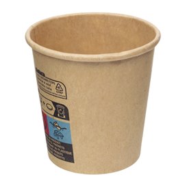 Kubek Papierowy Kraft-Kraft 4Oz/120ml Ø6,2cm (1.000 Sztuk)