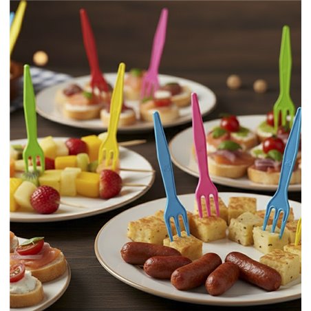 Kompostowalne mini widelczyki CPLA