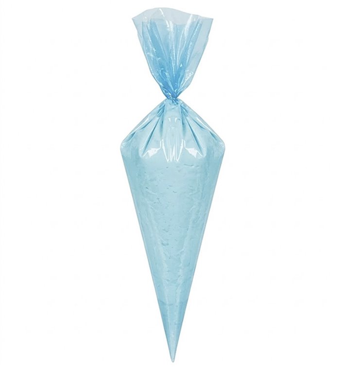 Rękaw Cukierniczy PE na Rolce Niebieski 28x55cm (100 Sztuk)