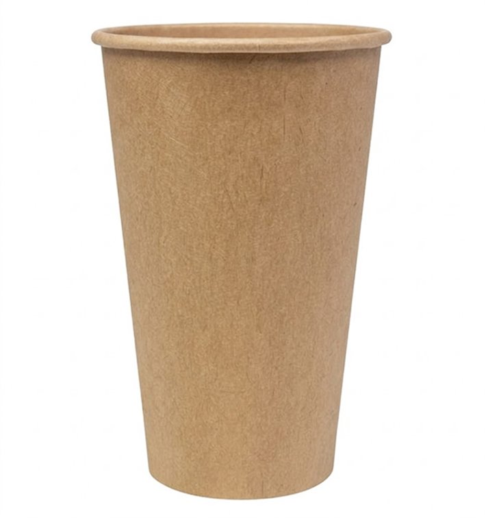 Kubek Papierowy Kraft-Kraft 16oz/480ml Ø9cm (25 Sztuk)