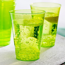 Kubki Wtryskiwane Zielone 230 ml (10 Sztuk)