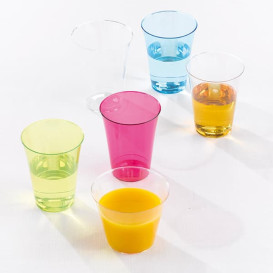 Kubki Wtryskiwane Turkusowe 230 ml (150 Sztuk)