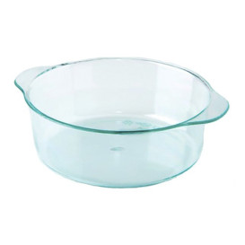 Plastic Pot PS with Handles Water Green 52ml 