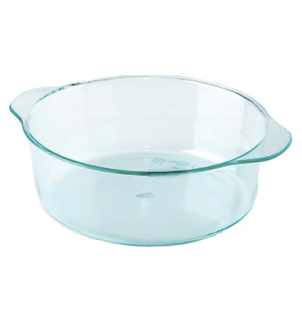 Plastic Pot PS with Handles Water Green 52ml 