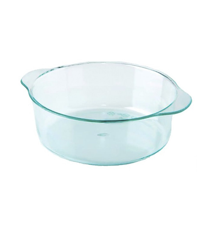 Plastic Pot PS with Handles Water Green 52ml 