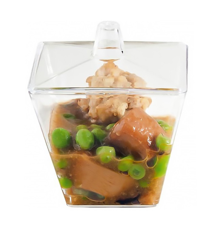 Tasting Plastic Bowl PS with Lid Water Green 6x6x7cm 105ml Tasting Plastic Bowl PS with Lid Water Green 6x6x7cm 105ml