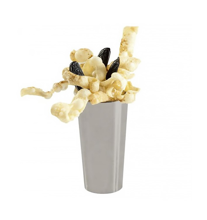 Kubek Plastikowe do Degustacji Srebrne 80ml 4,5x8cm Kubek Plastikowe do Degustacji Srebrne 80ml 4,5x8cm