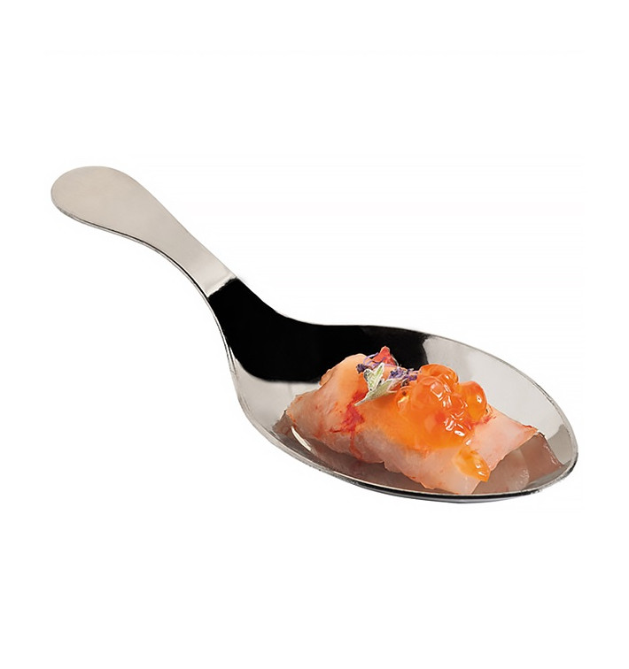 Łyżka Plastikowe na Sos Srebrne 10 cm Łyżka Plastikowe na Sos Srebrne 10 cm