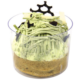 Kubki Plastikowe Gastronomiczne do Degustacji Przezroczyste 7,8x5,8cm 