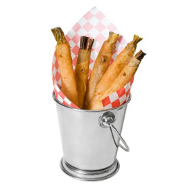 Wiaderko Snackholder do Lodu Stal Ø7x7cm (6 Sztuk)