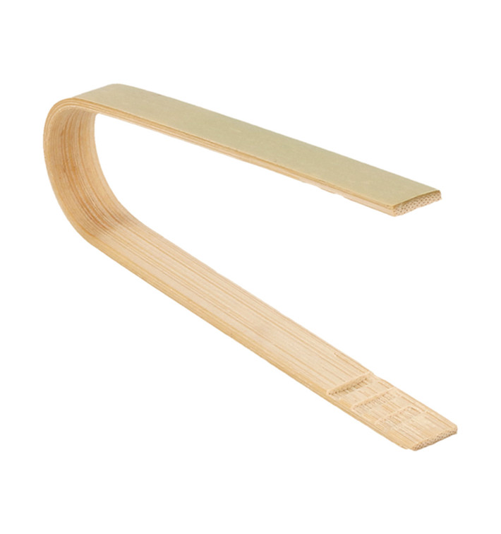 Szczypce Kuchenne Bambusowe Gastronomiczne 80mm Szczypce Kuchenne Bambusowe Gastronomiczne 80mm