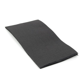 Serwetki Papierowe 1/8 40x40cm Czarni 2 Warstwi (50 Sztuk)