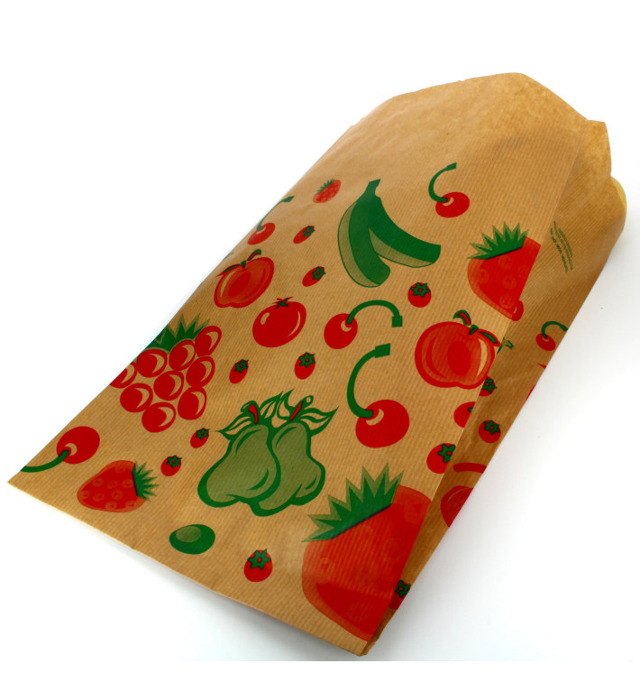 Torby Kraft na Owoce 18+10x28cm Torby Kraft na Owoce 18+10x28cm