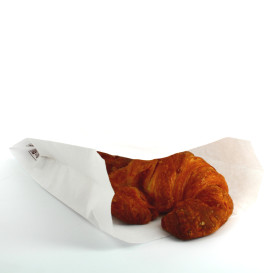 Torby Papierowe Białe 14+7x24cm (1000 Sztuk)